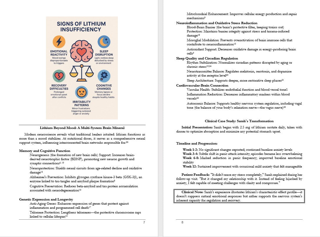 The Lithium Solution: The Complete Guide to Nutritional Lithium, by Gloria Moreira (Author)