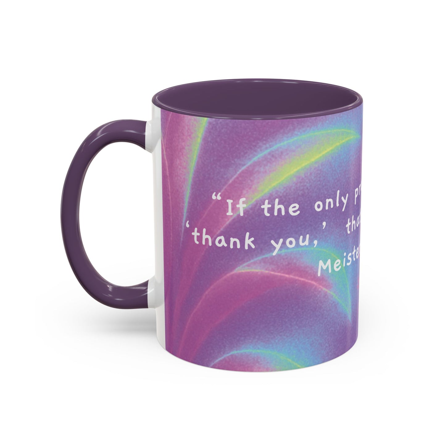Gratitude Accent Coffee Mug (11, 15oz)