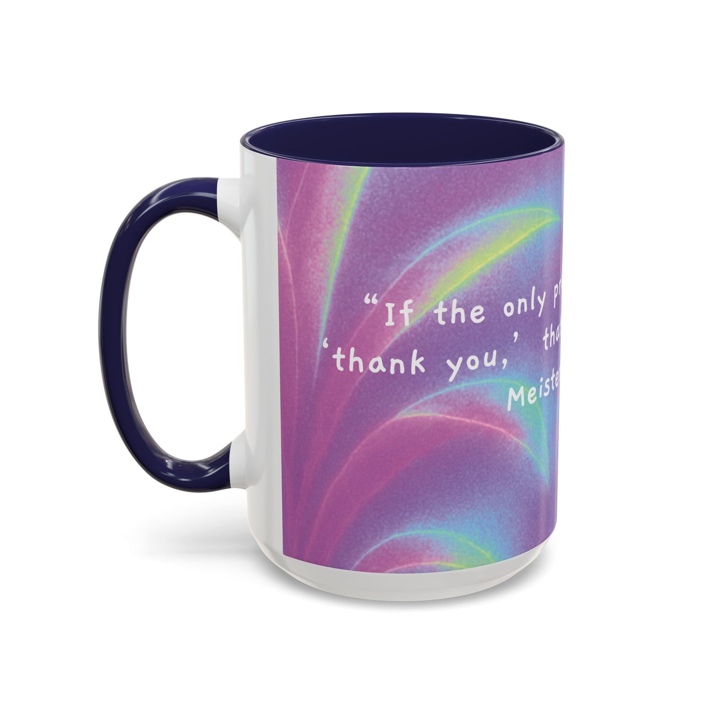Gratitude Accent Coffee Mug (11, 15oz)