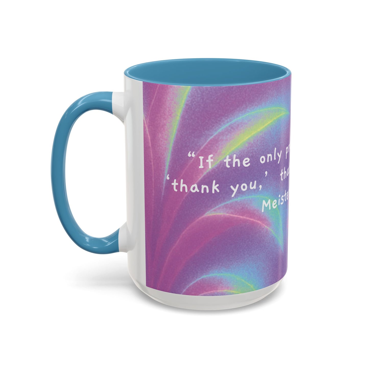Gratitude Accent Coffee Mug (11, 15oz)