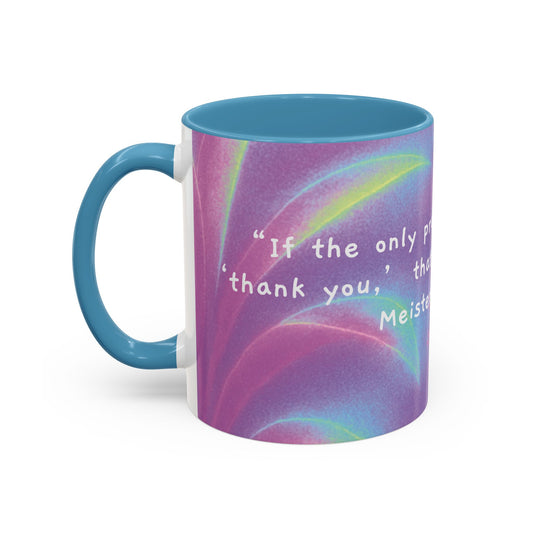 Gratitude Accent Coffee Mug (11, 15oz)