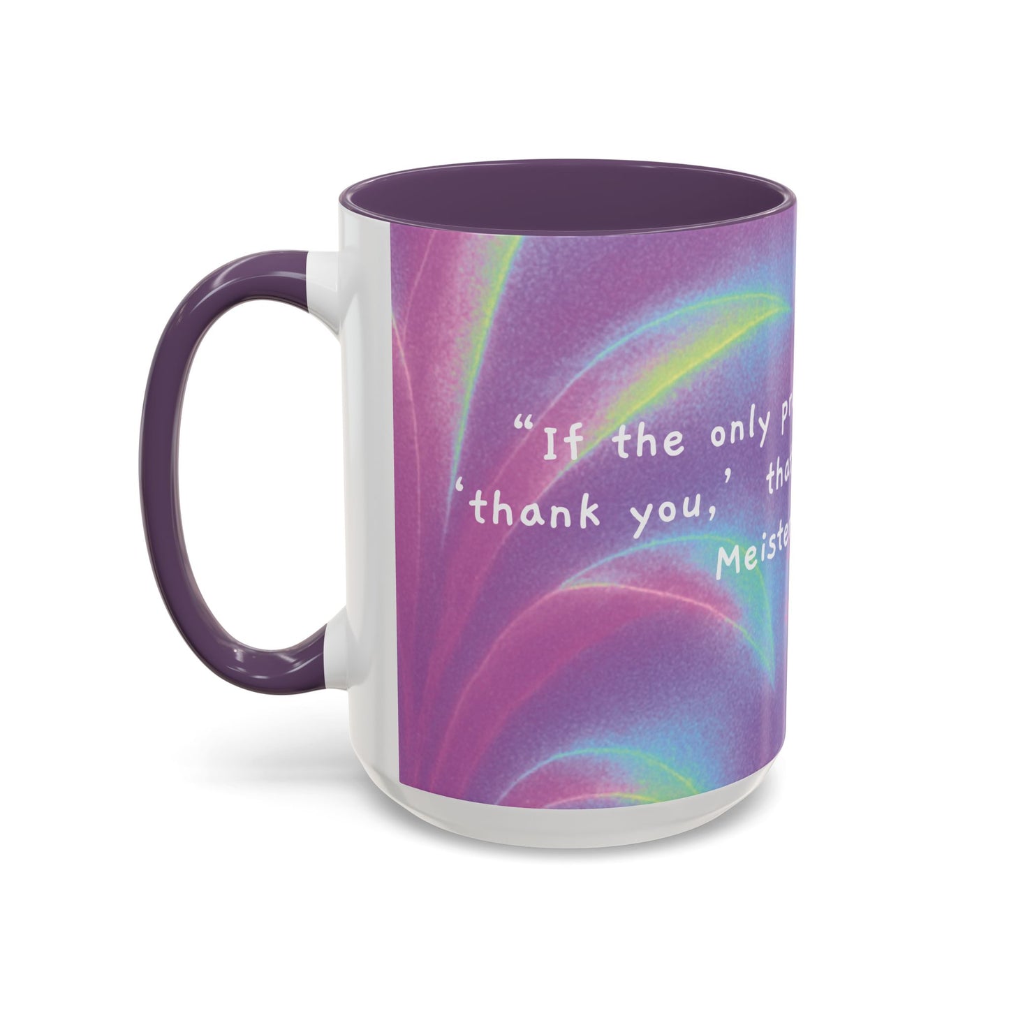 Gratitude Accent Coffee Mug (11, 15oz)