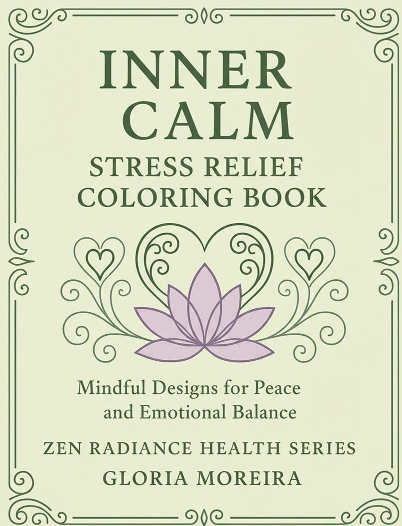 Book2 - Inner Calm - Stress Relief Coloring Book Digital Download